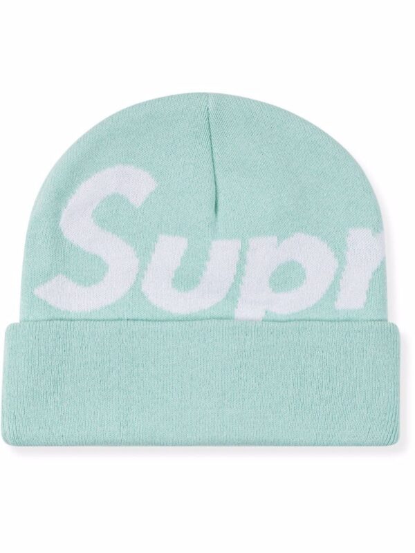 Supreme Big Logo knitted beanie