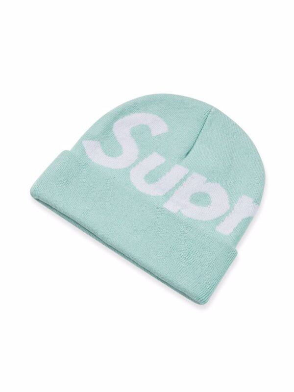 Supreme Big Logo knitted beanie - Image 3
