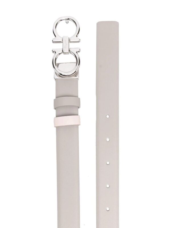 Ferragamo  Donna logo-buckle leather belt - Image 2