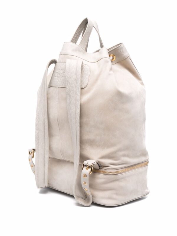 Eleventy braided-panel leather backpack - Image 3