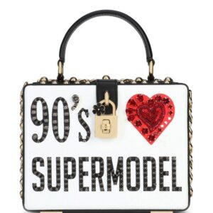 Dolce & Gabbana Dolce Box 90s-print top-handle bag