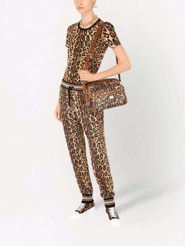 Dolce & Gabbana Crespo leopard-print handbag - Image 2