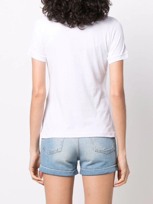 Philipp Plein  skull-patch polo shirt - Image 4