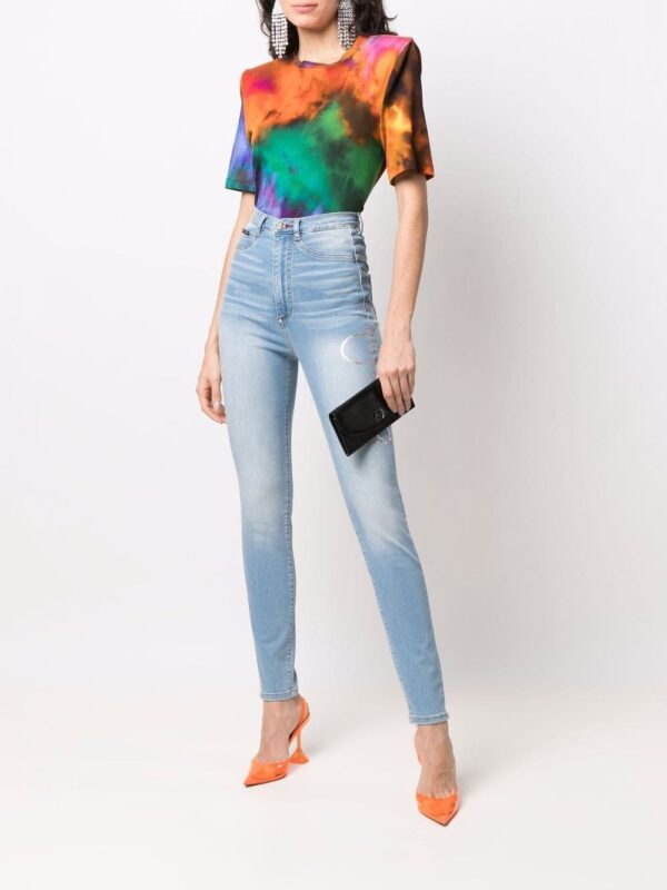 Philipp Plein Hexagon flap clutch - Image 2