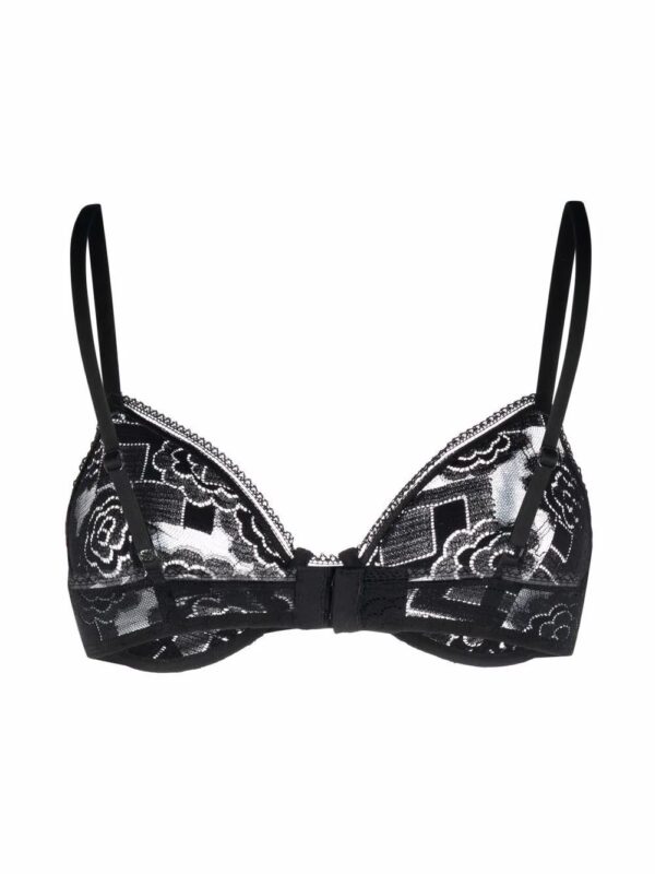 ERES  Eclat floral-lace detail bra - Image 2