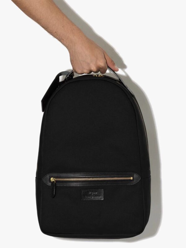 Polo Ralph Lauren logo-patch canvas backpack - Image 4