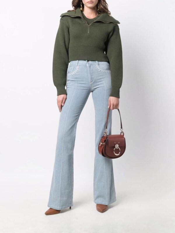 Chloé Tess ring-embellished shoulder bag - Image 2