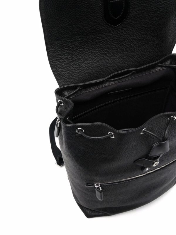 Aspinal Of London Reporter grained-effect backpack - Image 5