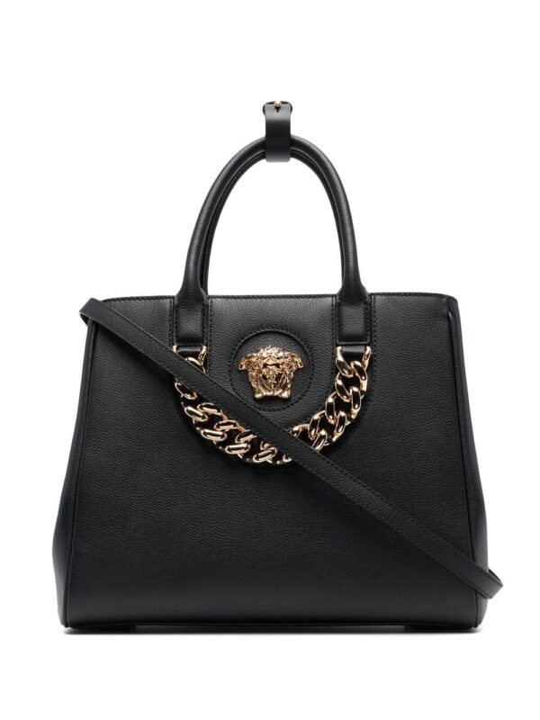 Versace large Medusa head tote bag