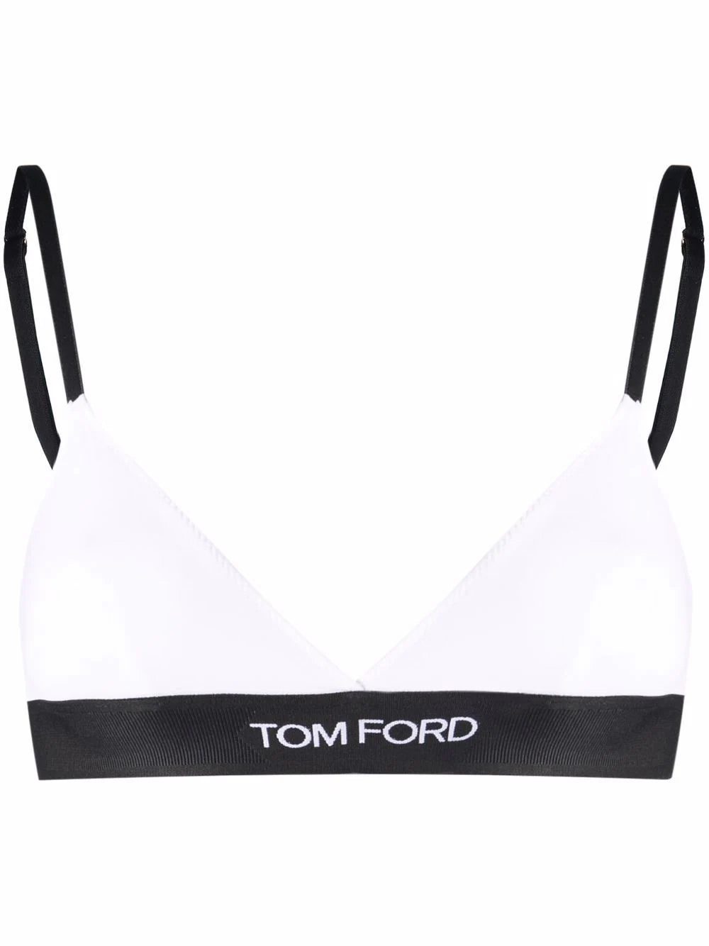 TOM FORD waistband-logo triangle bra