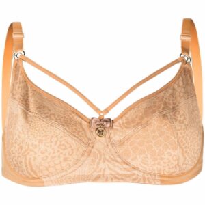 Marlies Dekkers  animal-print unpadded balconette bra