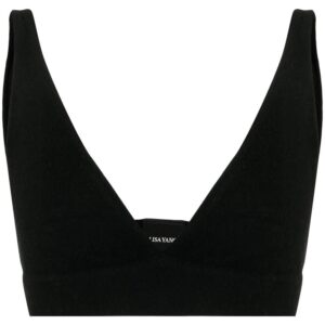 Lisa Yang triangle cashmere bralette