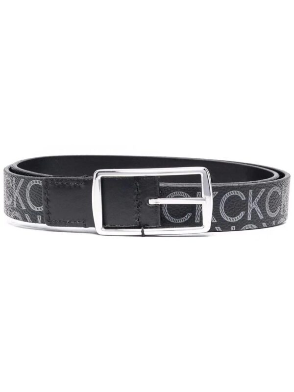 Calvin Klein  Reversible logo-print belt