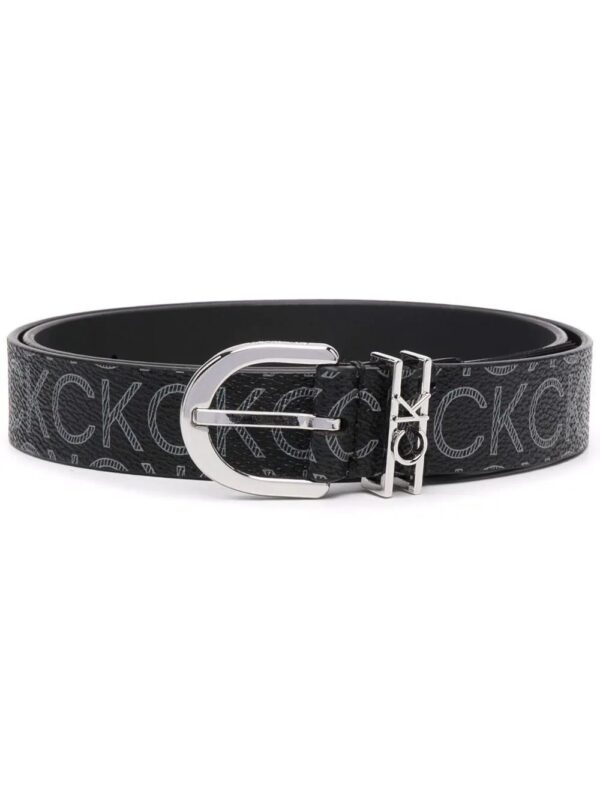 Calvin Klein  Must Loop monogram-logo belt