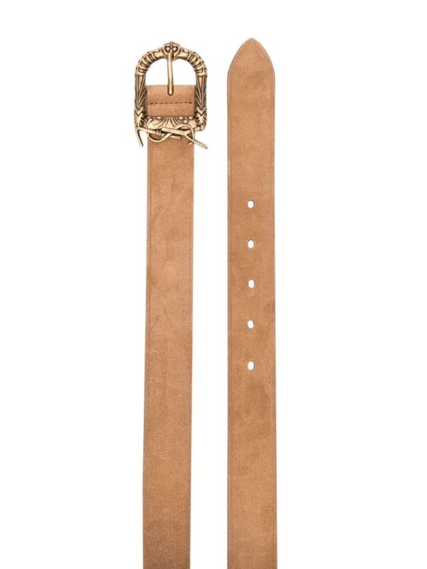 Saint Laurent  monogram-buckle belt - Image 2