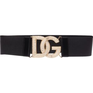 Dolce & Gabbana  crystal-embellished DG belt