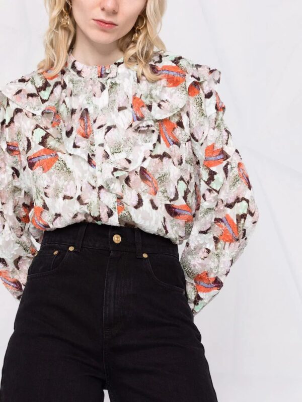 IRO  graphic-print layered shirt - Image 3