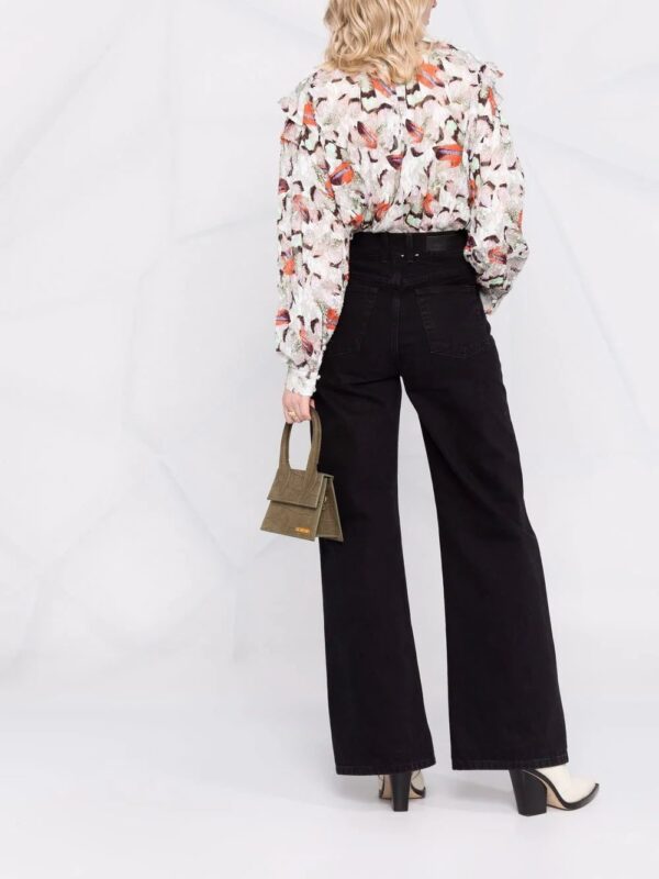 IRO  graphic-print layered shirt - Image 4