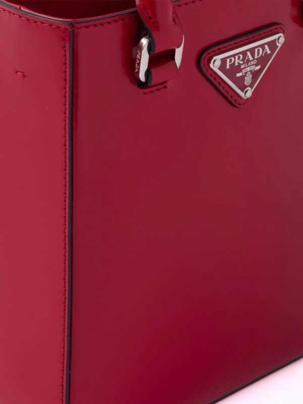 Prada  small brushed tote bag - Image 4