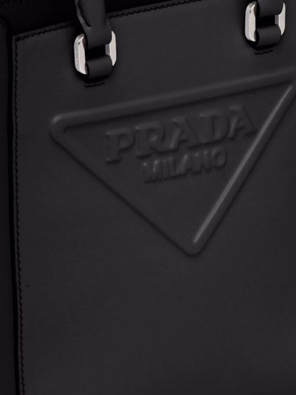 Prada  logo-embossed tote bag - Image 4