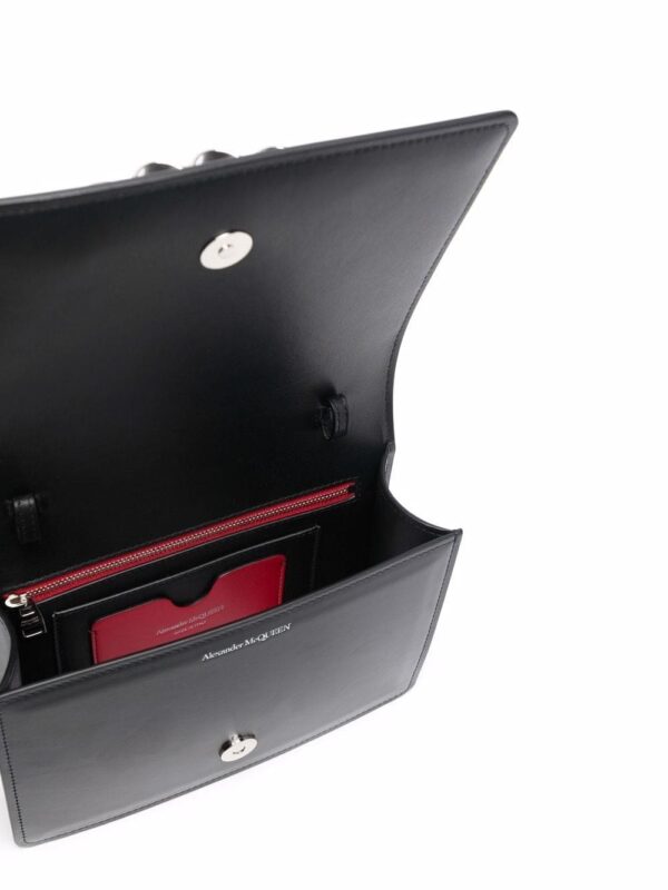 Alexander McQueen The Four Ring leather crossbody bag - Image 5