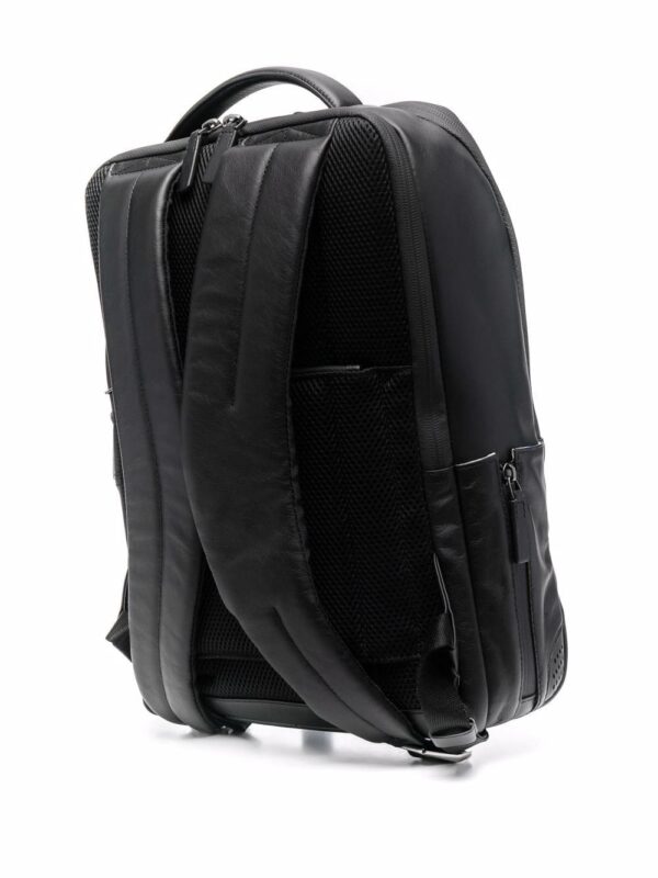 PIQUADRO leather rectangle back pack - Image 3