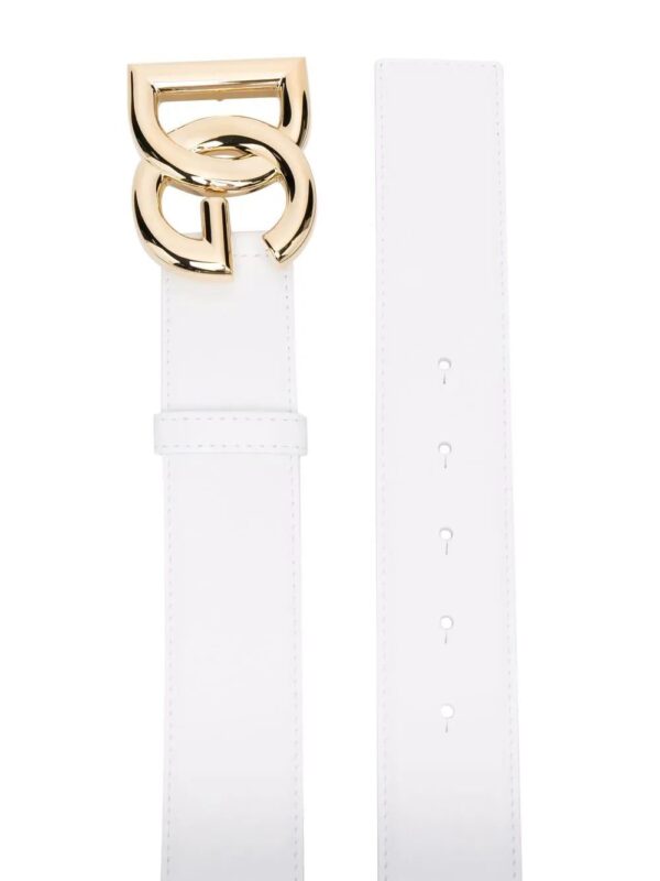 Dolce & Gabbana  logo-plaque leather belt - Image 2