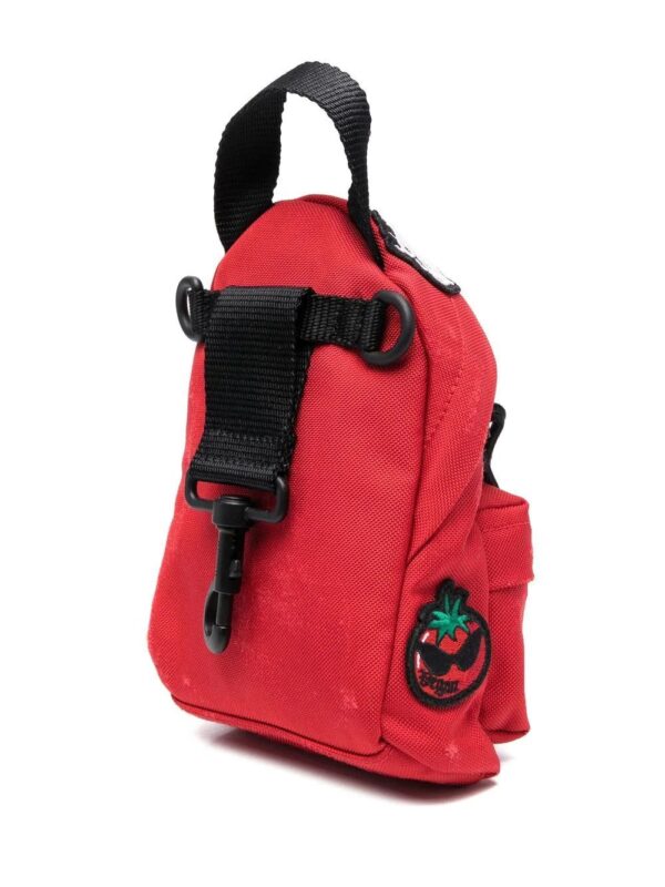 Balenciaga logo-patch zip-up backpack - Image 3