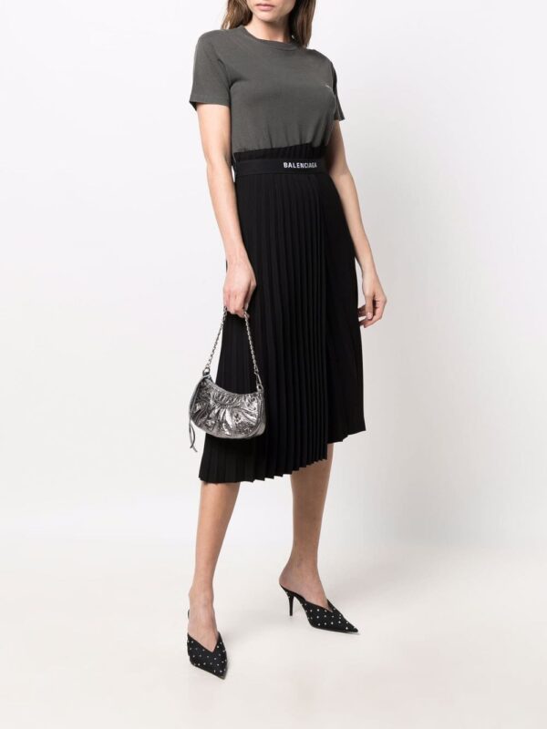 Balenciaga mini Le Cagole metallic shoulder bag - Image 2