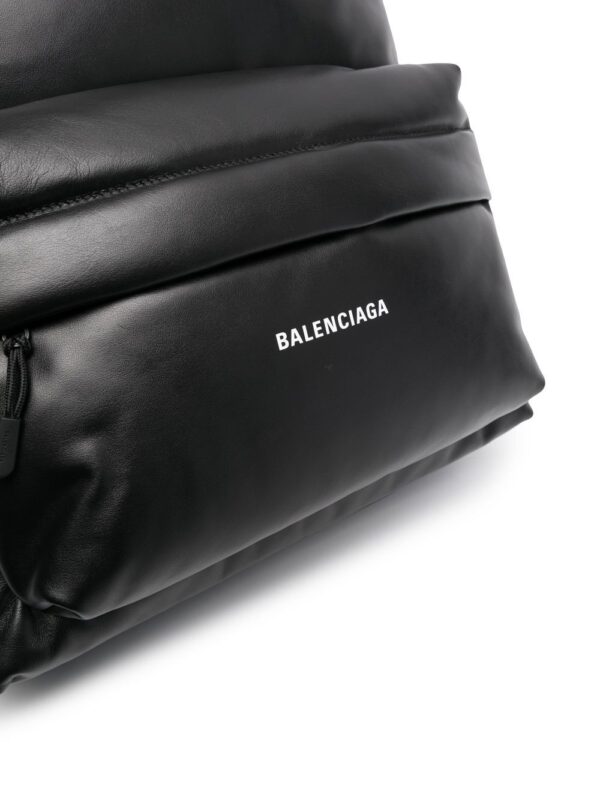 Balenciaga puffy-style leather backpack - Image 4