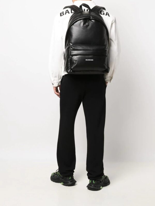 Balenciaga puffy-style leather backpack - Image 2