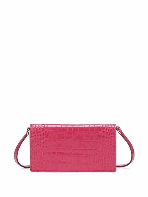 Dolce & Gabbana logo-tag leather phone bag - Image 3