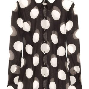 Dolce & Gabbana  polka dot silk shirt