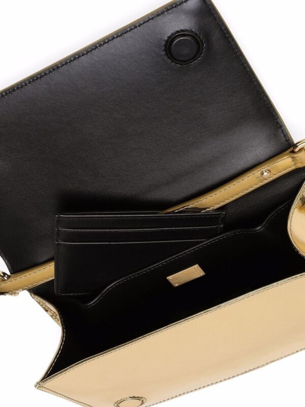 Dolce & Gabbana logo-tag leather phone bag - Image 5