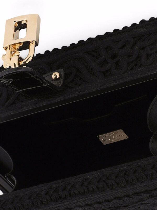 Dolce & Gabbana Dolce Box cordonetto-detail top-handle bag - Image 5