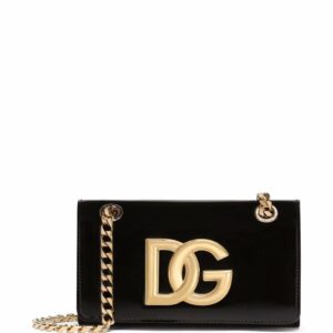Dolce & Gabbana 3.5 patent leather phone bag