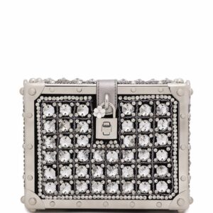 Dolce & Gabbana Jacquard Dolce Box top-handle bag