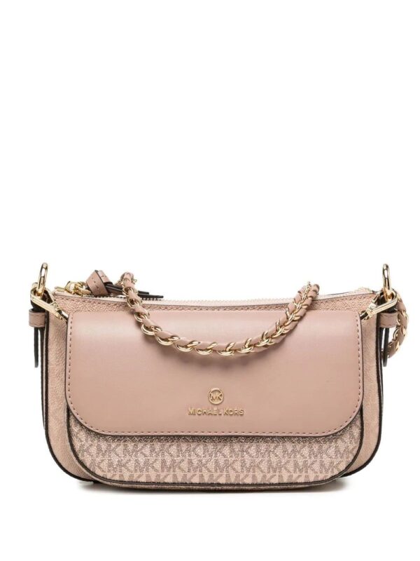 Michael Michael Kors  Jet Set monogram-print satchel bag