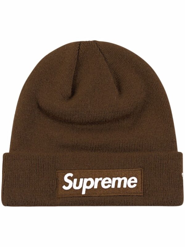 Supreme x New Era Box Logo knitted beanie