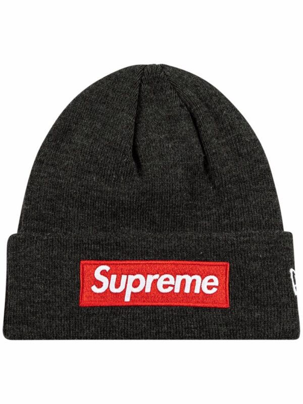 Supreme x New Era Box Logo knitted beanie