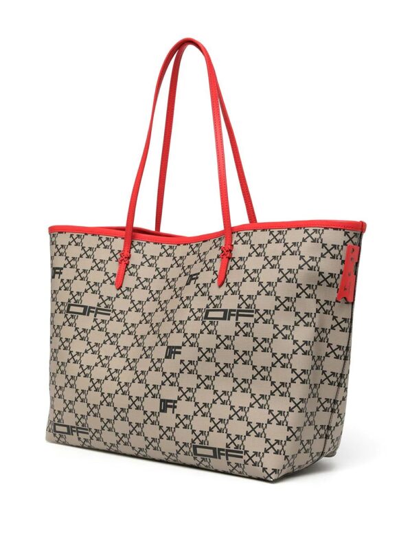 Off-White  Arrows-logo print tote bag - Image 3
