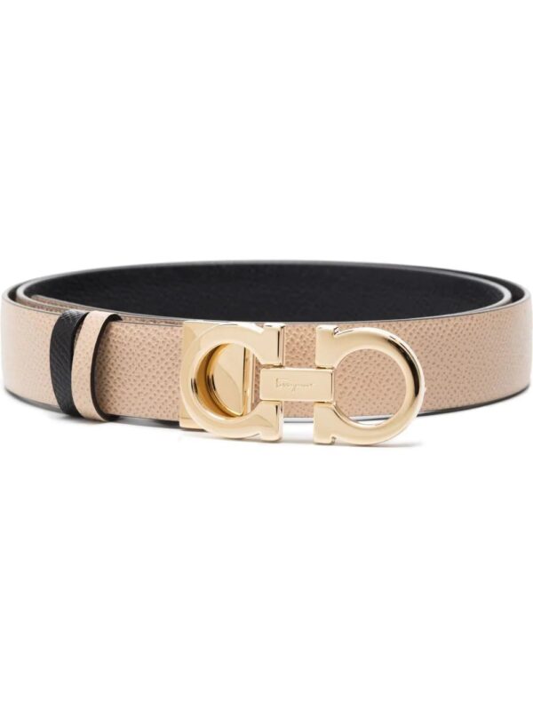 Ferragamo  Gancini-buckle reversible belt