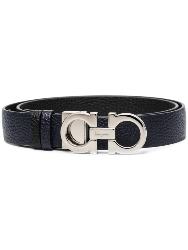 Ferragamo  Gancini reversible belt