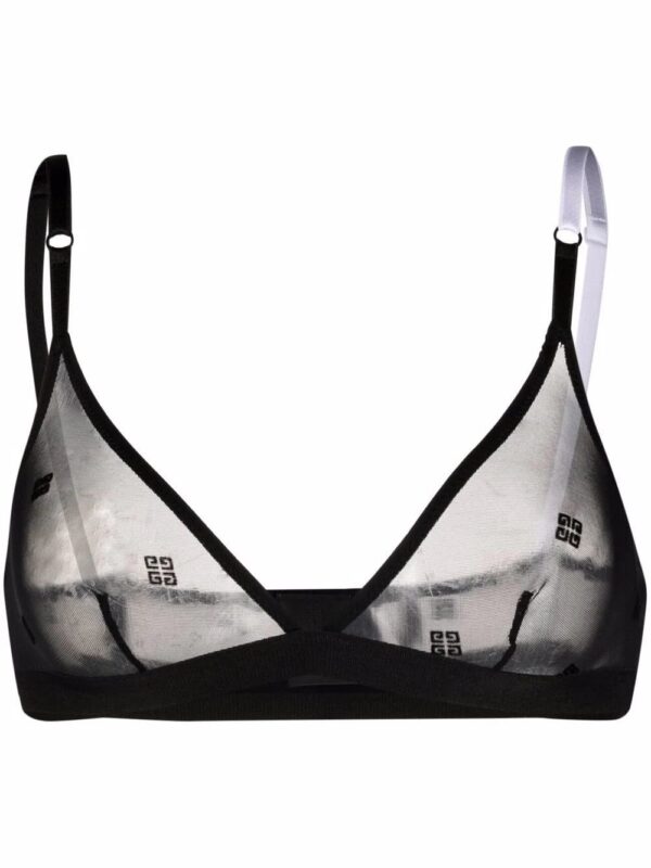 Givenchy  sheer-panel bra
