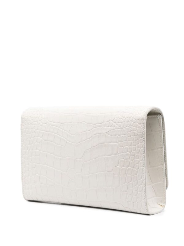 Philipp Plein skull-charm crossbody clutch bag - Image 3