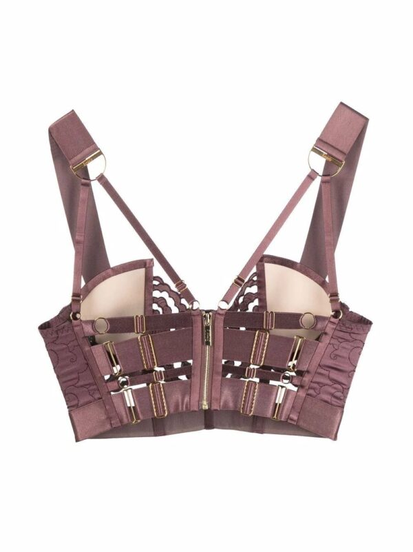 Bordelle  Dala underwired satin bra - Image 2