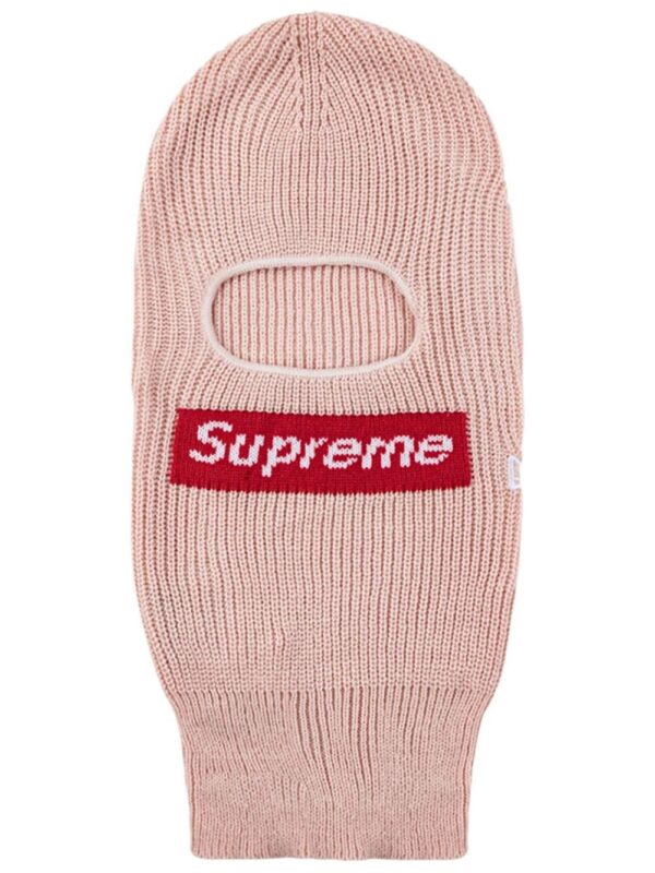 Supreme x New Era Box Logo knitted balaclava