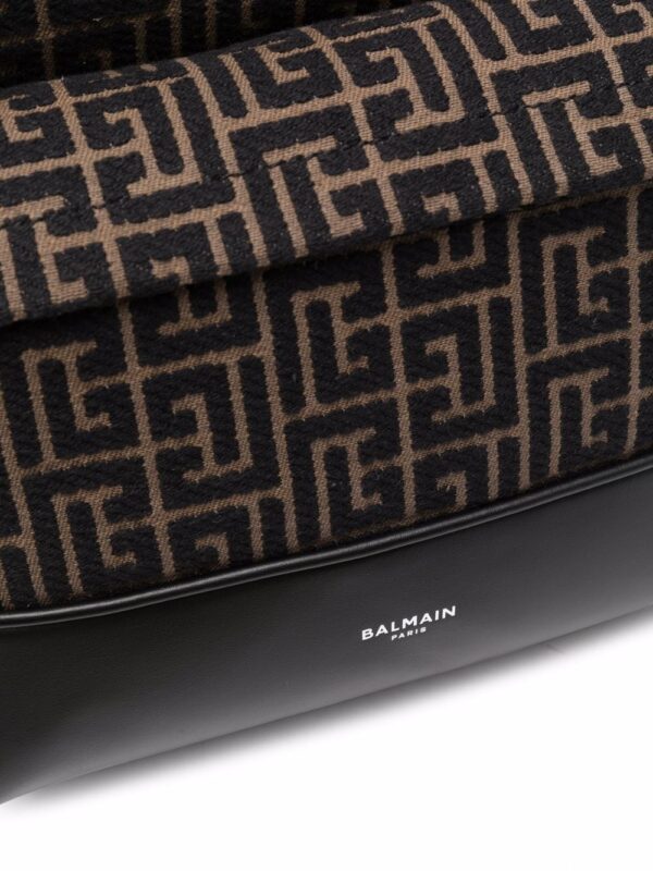 Balmain logo-monogram backpack - Image 4