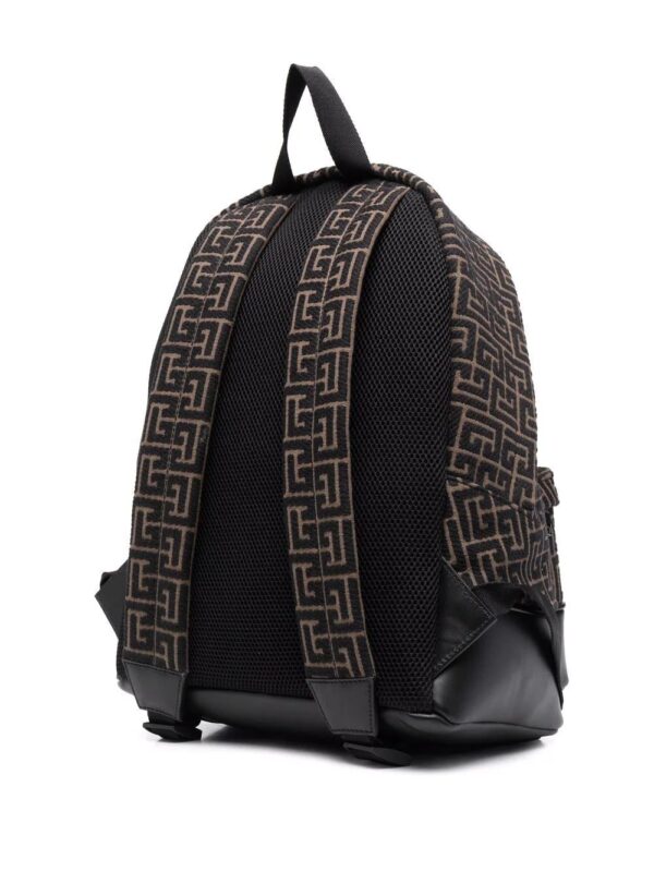 Balmain logo-monogram backpack - Image 3