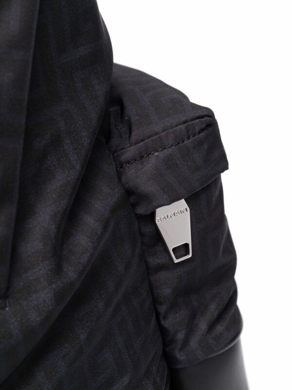Balmain monogram-print backpack - Image 4